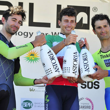 Adriano Malori, campeón nacional de Italia en CRI