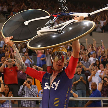 Wiggins protagonizó una fantástica noche el pasado domingo en el Velódromo Olímpico de Londres