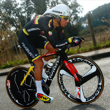 Brayan Ramírez el mejor de los 'escarabajos' en el Tour de Eslovenia