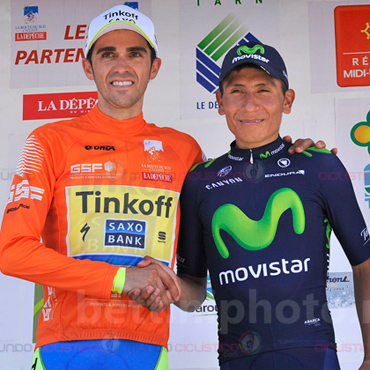 Nairo Quintana y Alberto Contador, candidatos al título del Tour de Francia 2015