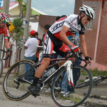 Oscar Pachón, de GW Shimano, uno de los participantes en Vuelta a Cundinamarca