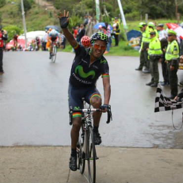 Oscar Soliz ganador de última etapa de Vuelta a Cundinamarca 2015