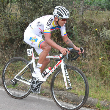 Robinson Chalapud, en el Tour de Beauce en Canadá