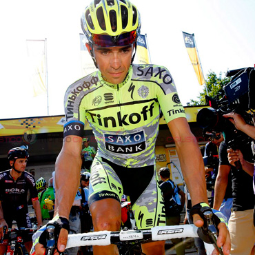 Alberto Contador, sigue con la idea de mejorar posiciones en el Tour 2015