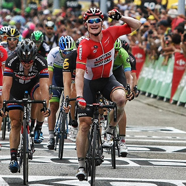 Greipel sumó su tercera victoria de etapa en el Tour de Francia 2015