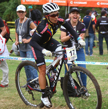 Ángela Parra hizo el octavo puesto en el MTB Femenino de los Juegos Panamericanos 2015