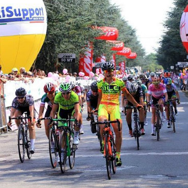 Annalisa Cucinotta ganadora de la cuarta etapa del Giro Rosa
