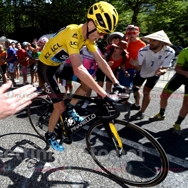 Chris Froome, a la espera del descanso de este martes
