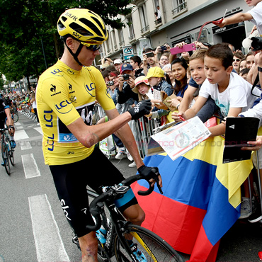 Chris Froome se siente orgulloso por haber ganado su segundo Tour de Francia