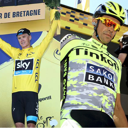 Froome, Contador y Nibali se manifestaron sobre la 8a etapa y la CRE de este domingo