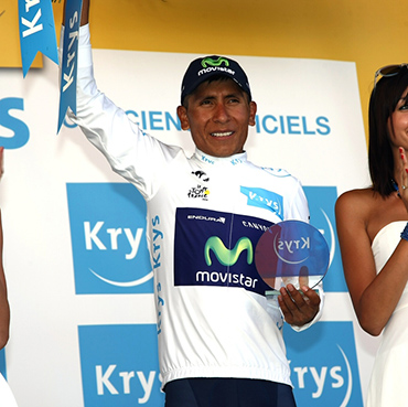 Nairo Quintana quiere mejorar la tercera posición en el Tour 2015