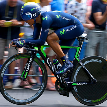 Quintana tuvo un buen arranque en un Tour de Francia para el que es gran favorito (Foto©MovistarTeam)