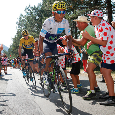 Nairo-Quintana llegó a la segunda casilla en la general del Tour
