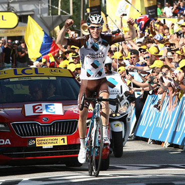 Bardet ganó el segundo asalto alpino del TDF 2015