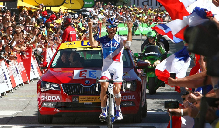 Pinot se reivindicó este sábado de su naufragio en la general del TDF 2015