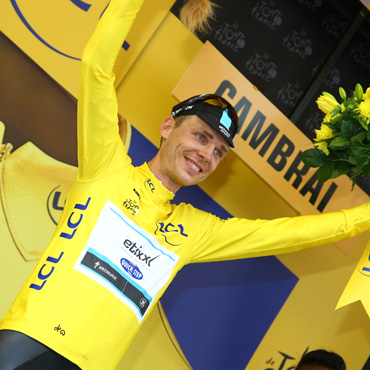El alemán Tony Martin se consagró rey del pavé en Cambrai y es nuevo líder del Tour de Francia 2015