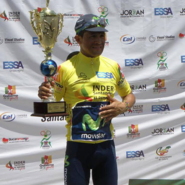Wilson Cepeda terminó con el título de campeón de la ronda santandereana