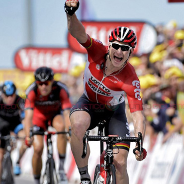 André Greipel ganador de la segunda etapa del Eneco Tour