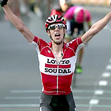 Bart de Clercq ganó la etapa y es el líder del Tour de Polonia