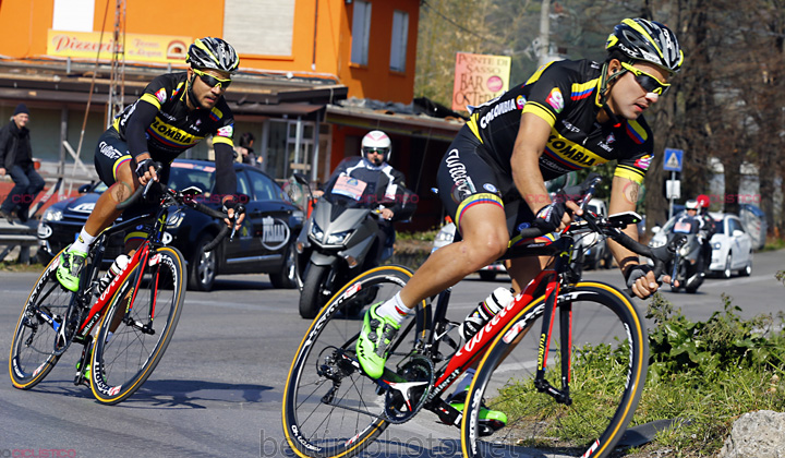 Camilo Castiblanco, ahora el mejor en la clasificación general del Tour de Utah