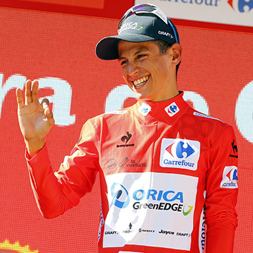 Esteban Chaves, la sensación de la Vuelta a España 2015