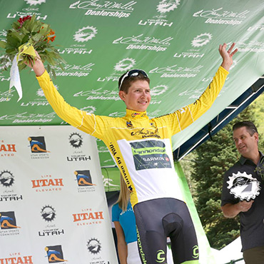 JJoe-Drombowki vencedor de la etapa de este sábado de Tour de Utah