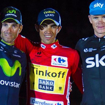 Froome terminó en el tercer cajón del podio en la edición 2014