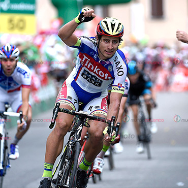 Peter-Sagan, no tomó la salida en la etapa de este domingo de la Vuelta