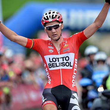 Wellens quedó a una sola etapa de la victoria en el Eneco Tour