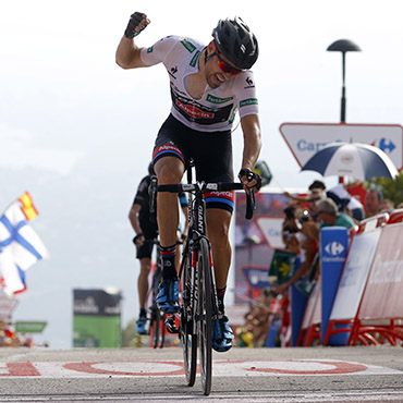 Dumoulin ganó en Cumbres del Sol y es nuevo líder de la Vuelta a España