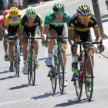 Walter Pedraza, protagonista en la segunda etapa de la Vuelta a España