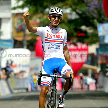 Paul Betancourt de Costa Rica ganador de la etapa