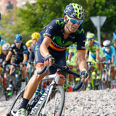 Alejandro Valverde se mantiene en la pelea por el título de la Vuelta a España