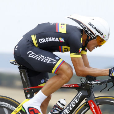 Los corredores del Team Colombia esperan tener un buen remate de Vuelta a España