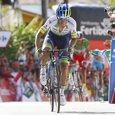 “Chavito” ascendió este sábado hasta el Top 5 general de la Vuelta a España