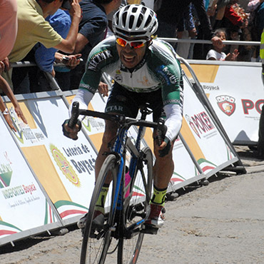 Flober Peña ganó la cuarta jornada de la ronda boyacense