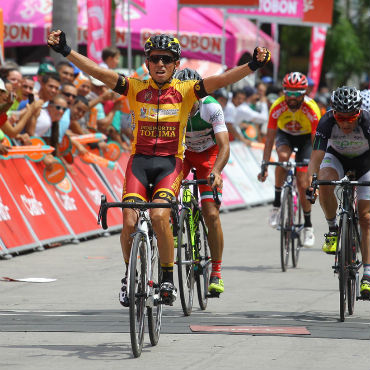 Fredy González ganador de la quinta etapa del Clásico RCN 205