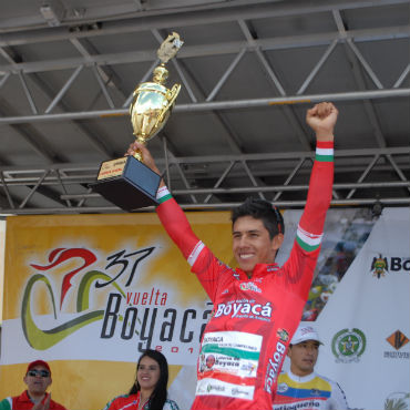 Javier Gómez, nuevo campeón de la Vuelta a Boyacá