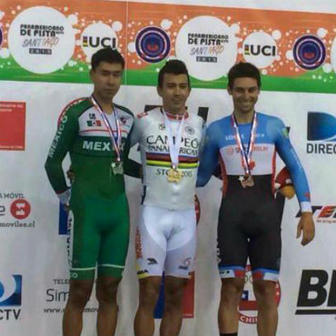 Juan Esteban Arango, Oro en el ómnium Panamericano de Chile