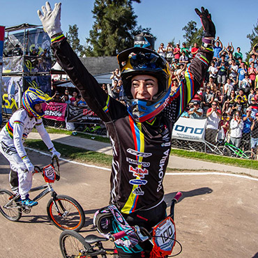 Mariana Pajón ganó este viernes CRI de la Copa Mundo de BMX