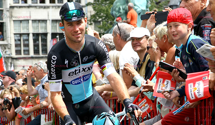 Mark Cavendish, otro de los ausentes del Mundial de Richmond