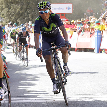 Nairo Quintana ha estado enfermo. Espera recuperarse y seguir en la lucha en la Vuelta