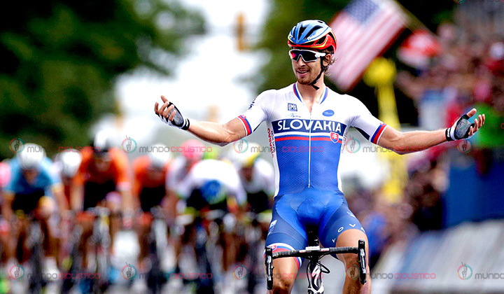 Peter Sagan, nuevo Campeón Mundial de Richmond de la Ruta Élite