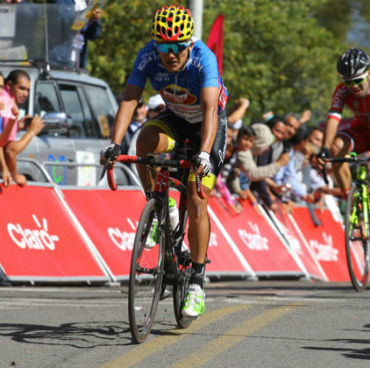 Richard Cárapas ganador de la cuarta etapa del Clásico RCN