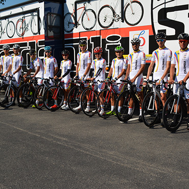 La mayor parte de la Selección Colombia de Ruta se concentró este viernes en Richmond para la cita mundial