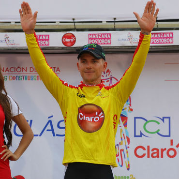 Wbeimar Roldan ganó la etapa y es el primer líder del Clásico RCN 2015