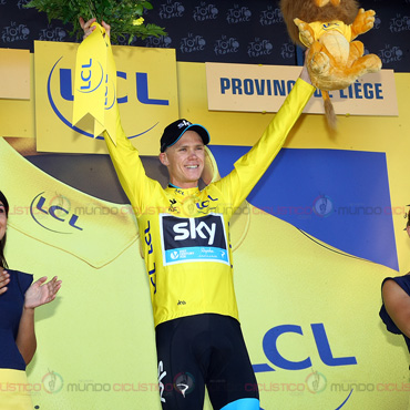 Chris Froome estará presente este martes en la presentación del Tour de Francia 2016