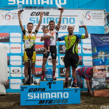 Podio Copa MTB de Pereira