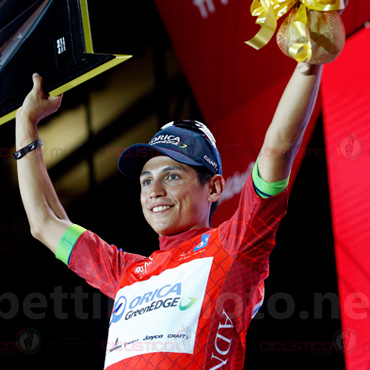 Esteban Chaves, el primer rey del Tour de Abu Dhabi 2015 (@betiniphoto)