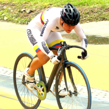 Marta Bayona, integrante de la Selección Colombia en Mundial de Pista de Cali